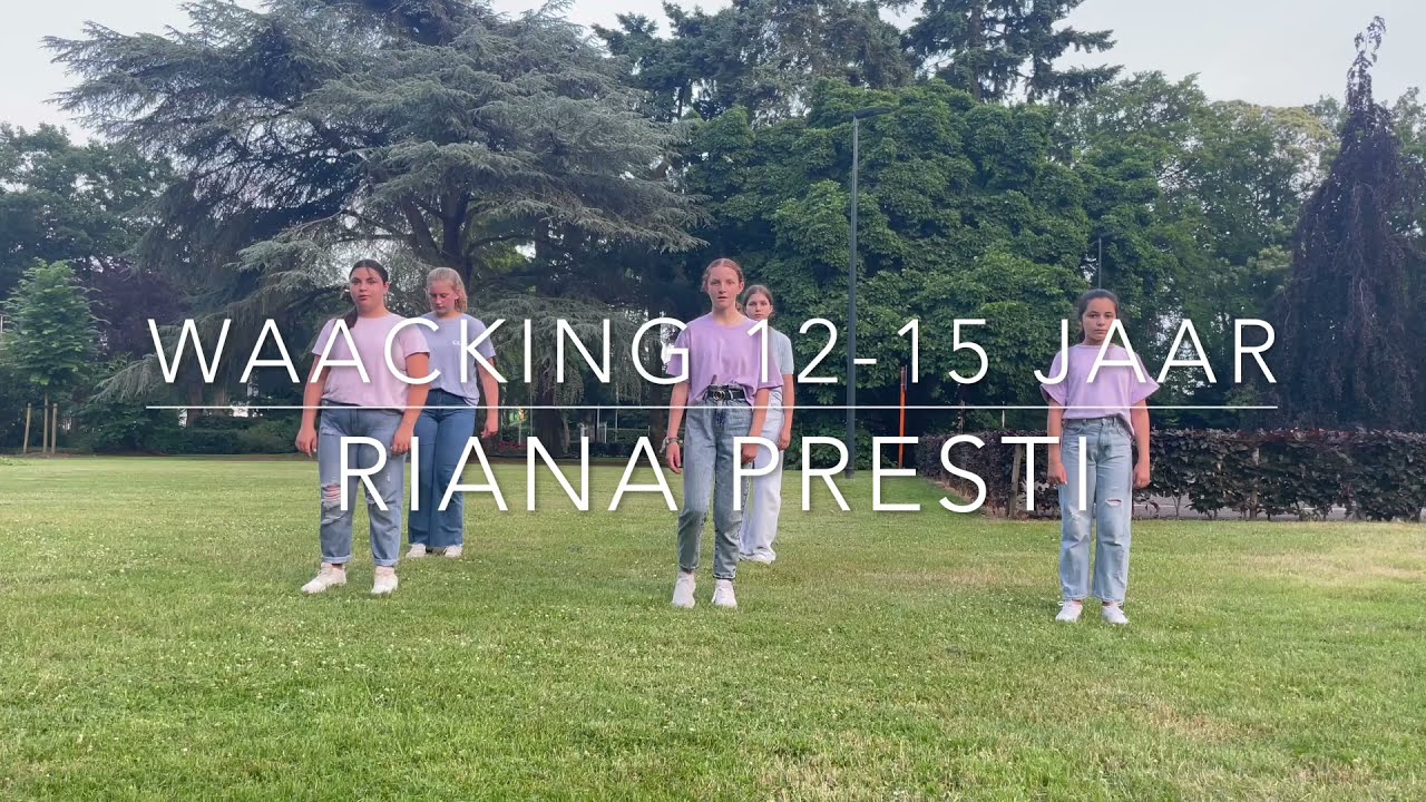 Waacking 12 - 15 jaar / Riana Presti