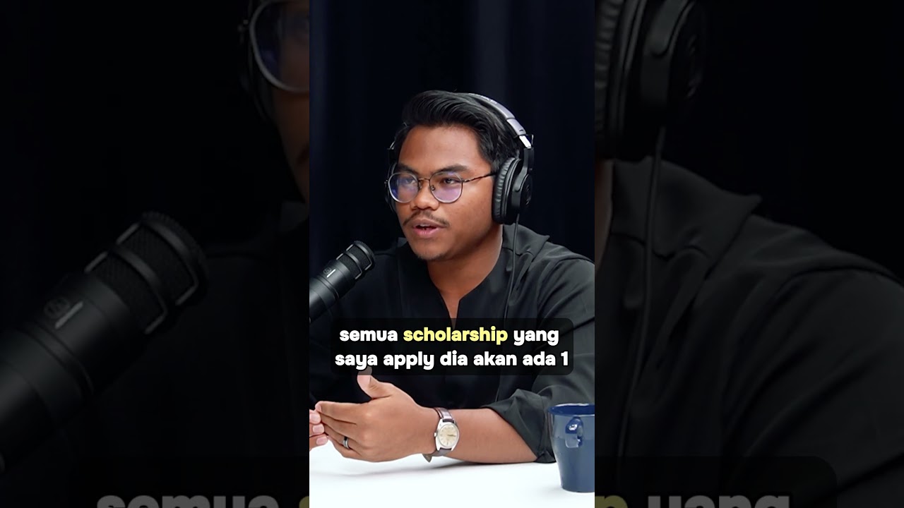 12A+ susah nak dapat scholarship?! Jangan jadikan itu alasan untuk TIDAK BERJAYA!