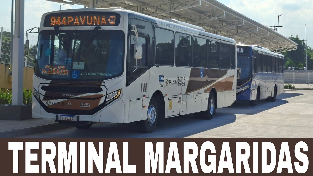Terminal Margaridas - RJ - Movimentação de ônibus #170