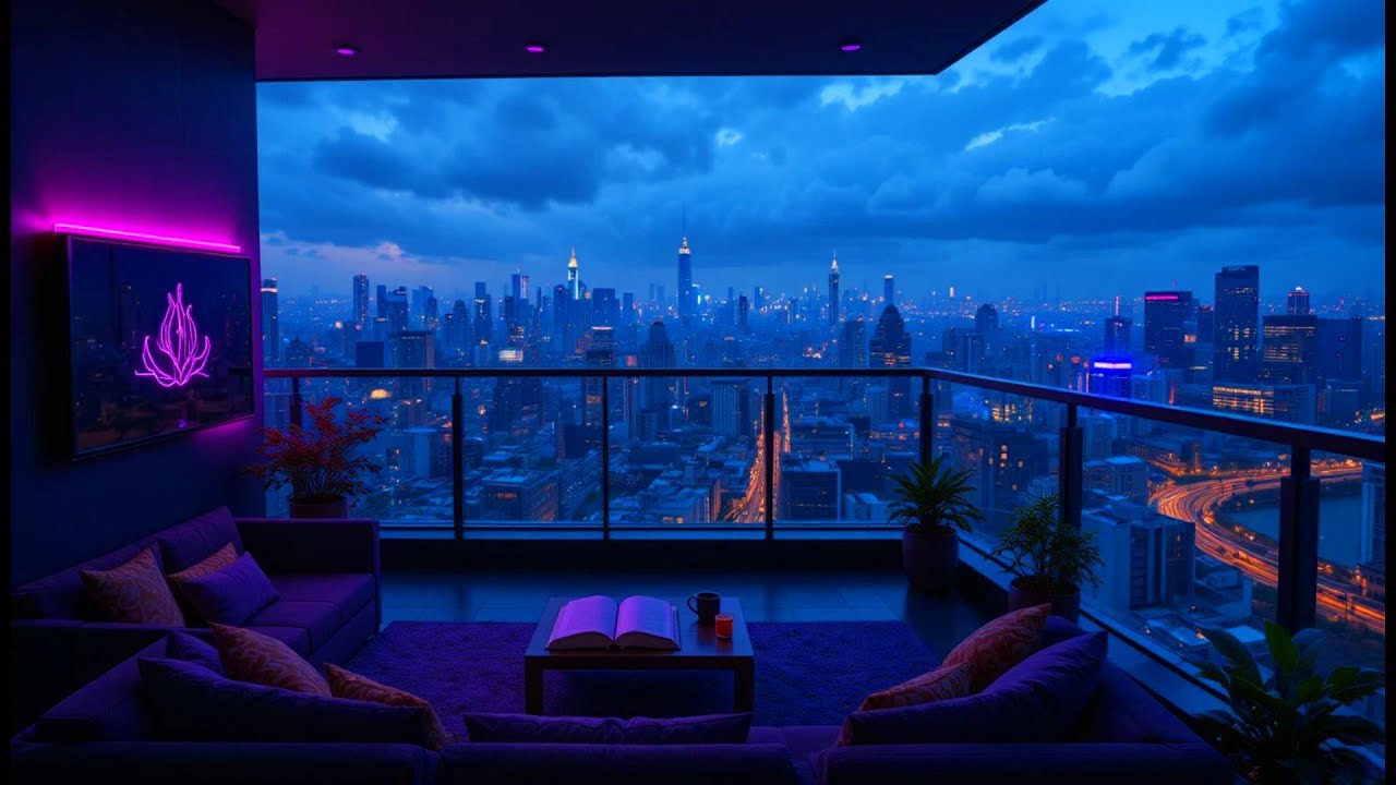 Calm Focus Lofi 🌙 Rainy Night Hip Hop Beats to Relax