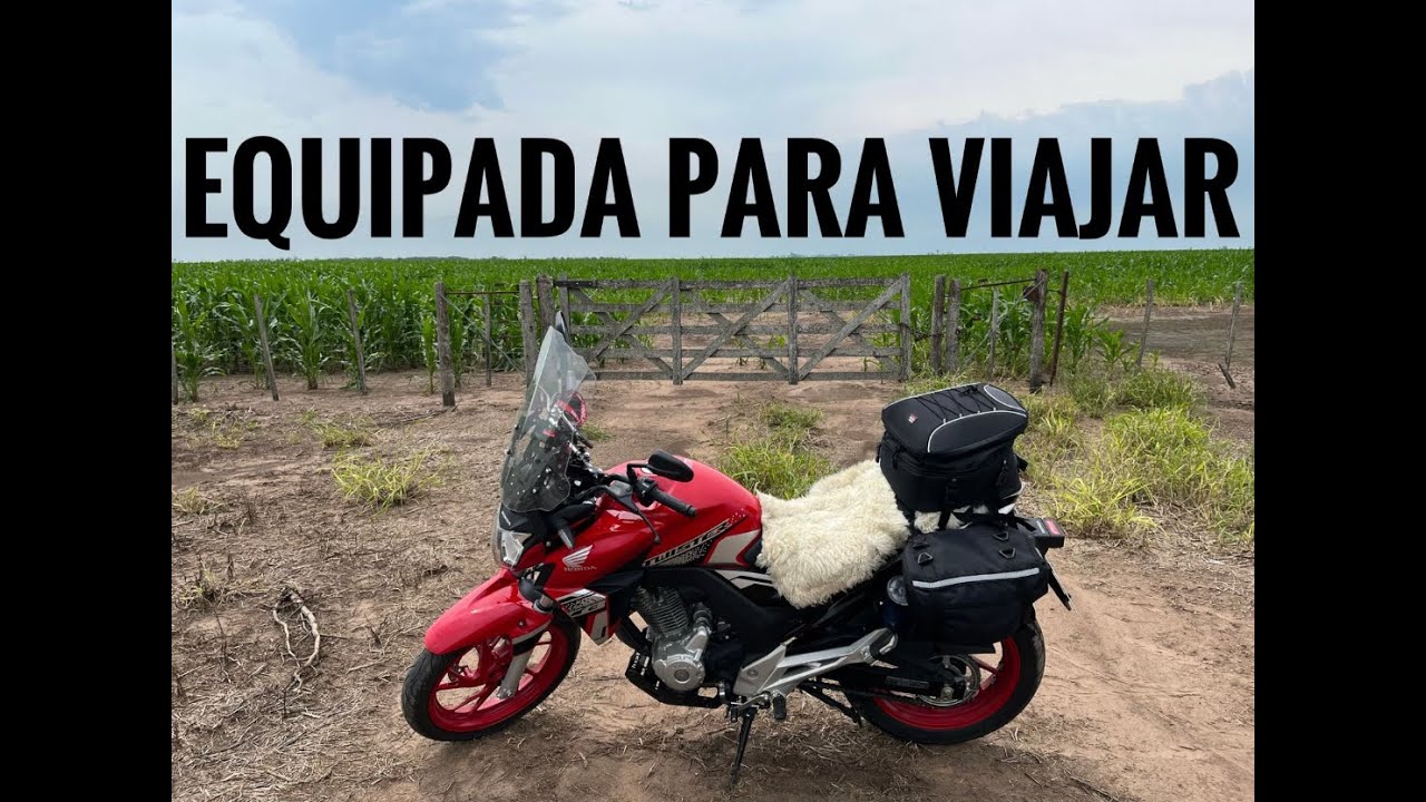 Honda new twister CB 250 equipada para viajar 🔥🔥🔥