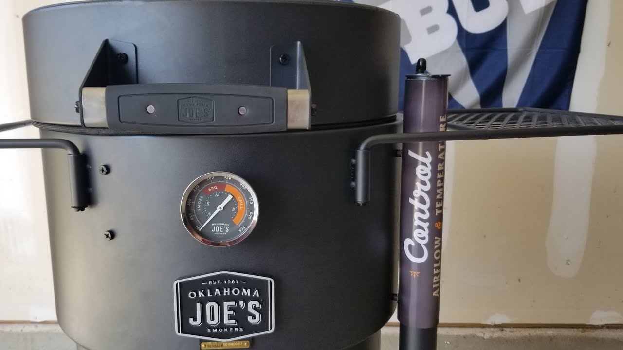 Коптильня барабанного типа Bronco от Oklahoma Joe's | Распаковка и сборка