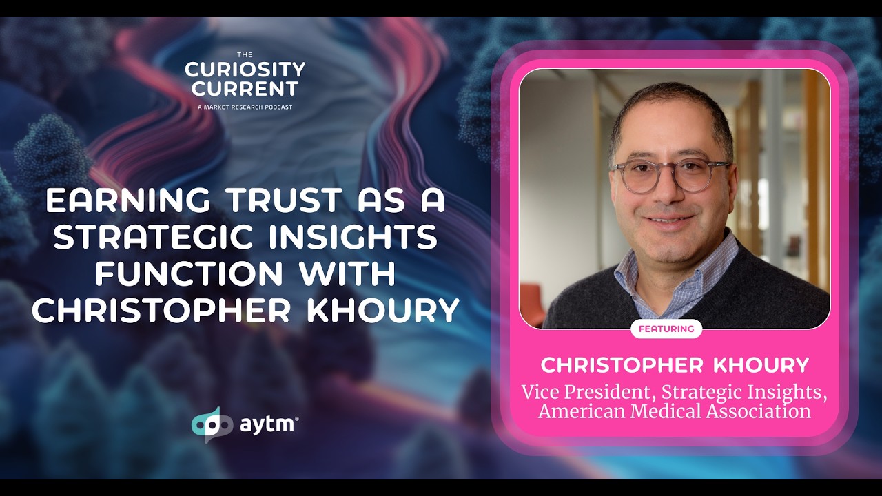 Earning trust as a strategic insights function with Christopher Khoury