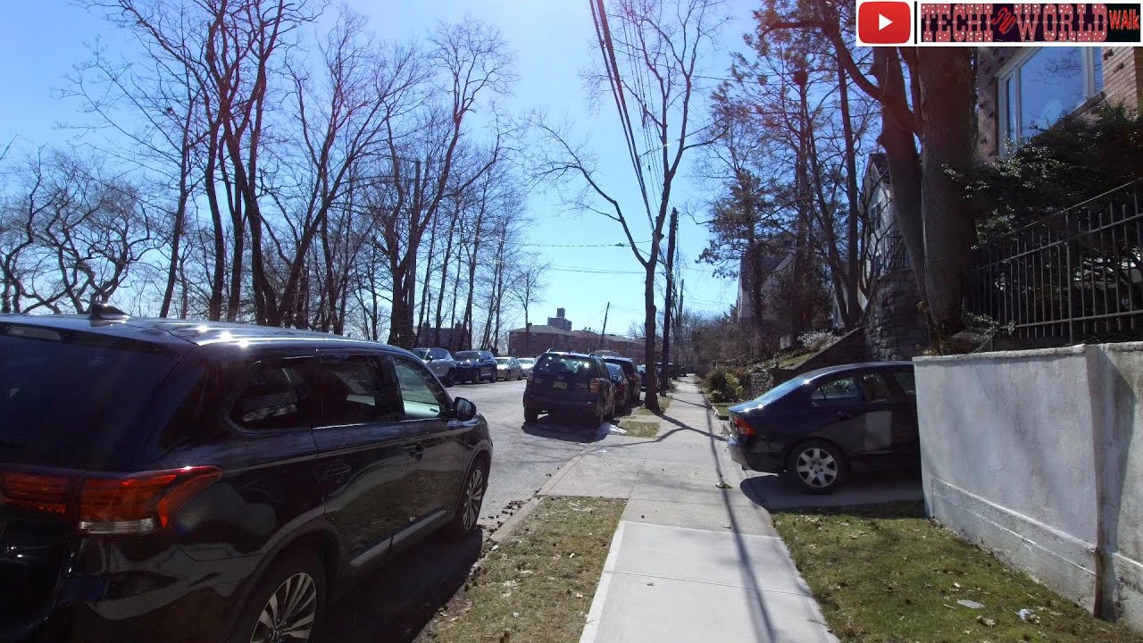 Bronx Walk Riverdale, NYC  - Manhattan College Neighborhood2, March 3, 2021