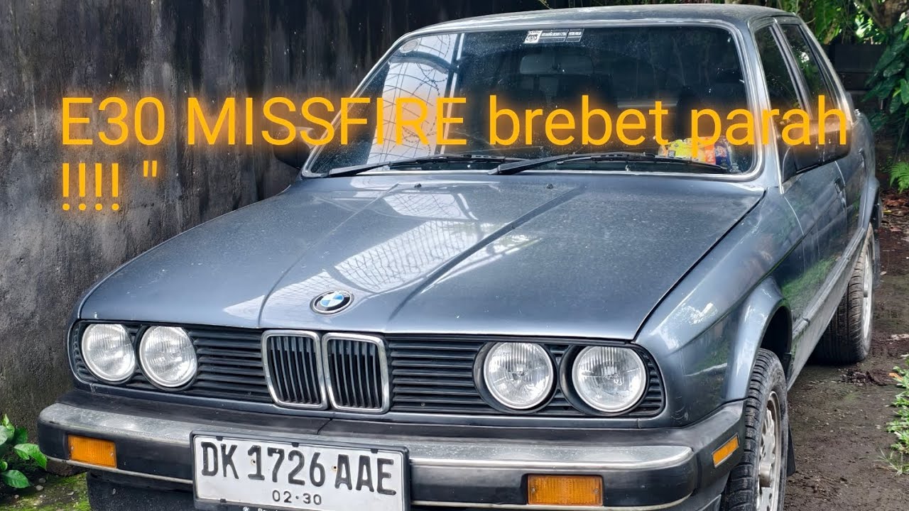 BMW E30 M10 Missfire brebet parah knocking #missfire #brebet #boggy #pincang #knocking 