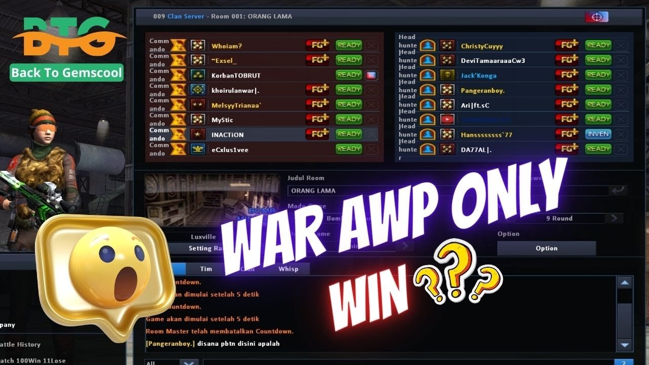 AWP ONLY !! RBL VS SYND!CATE !! SCORE 0 - 0 ? EMANG BOLEH !! - POINT BLANK INDONESIA