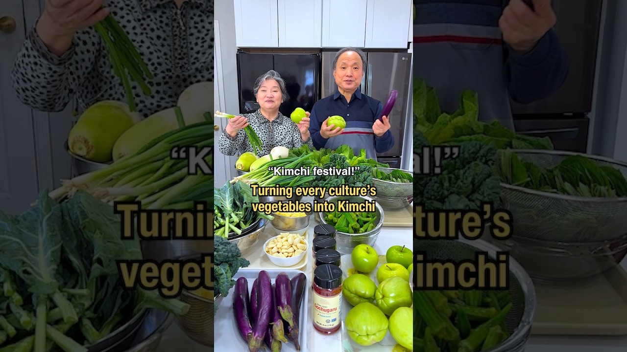 Превращение овощей из любой культуры в кимчи.