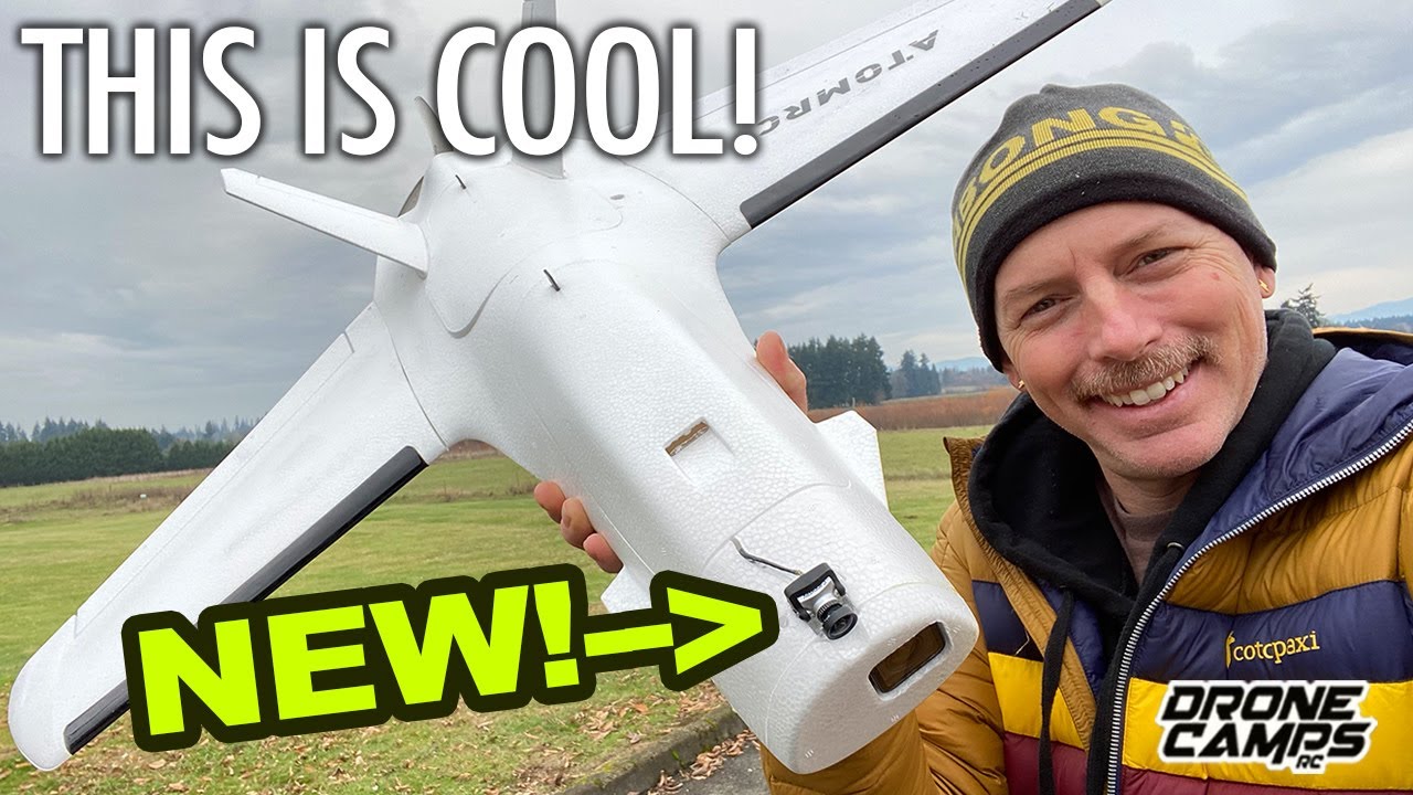 $99 SKYZONE Atomrc Dolphin! - Long Range Fpv Wing - REVIEW & FLIGHTS 🏆