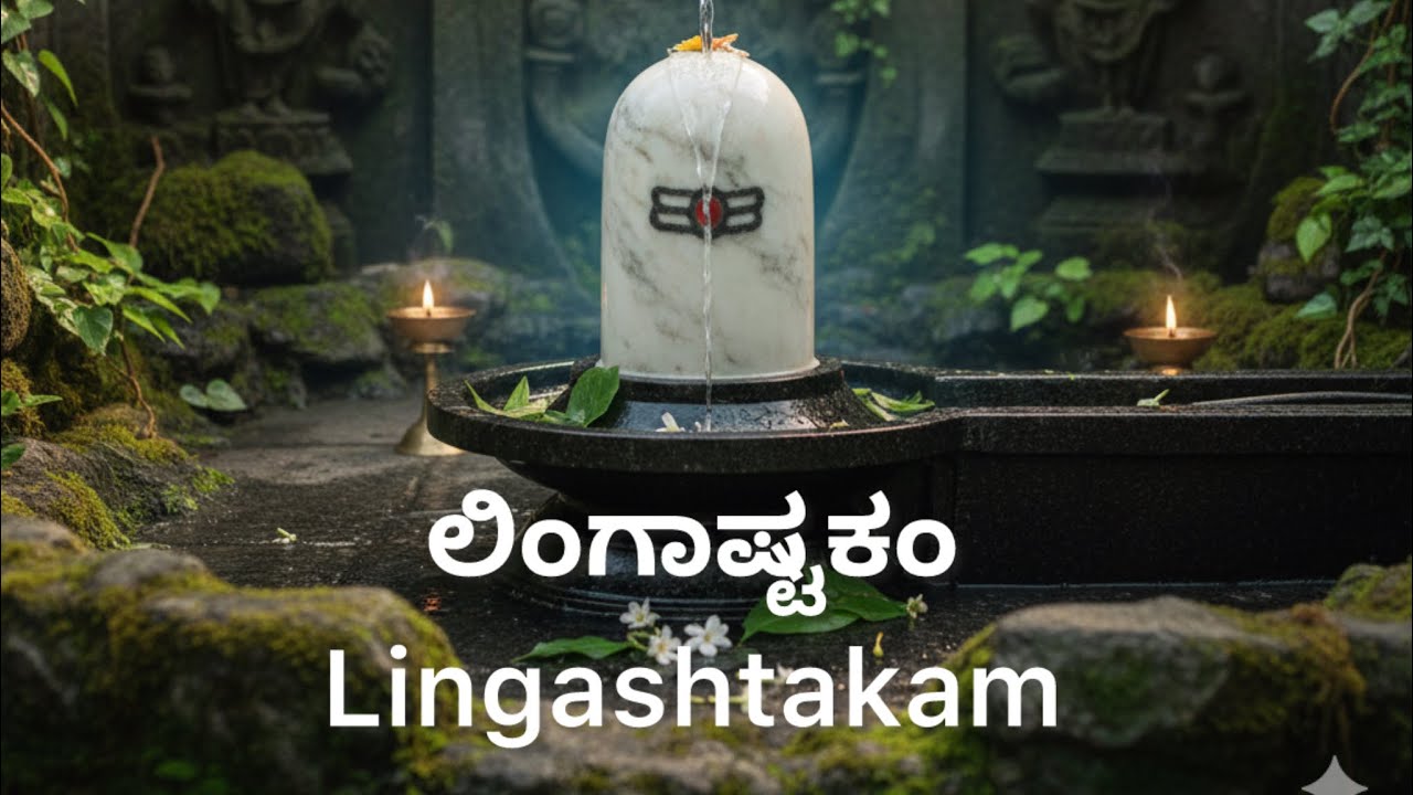 ಲಿಂಗಾಷ್ಟಕಂ | Powerful Lingashtakam | Brahma Murari Surarchita Lingam 
