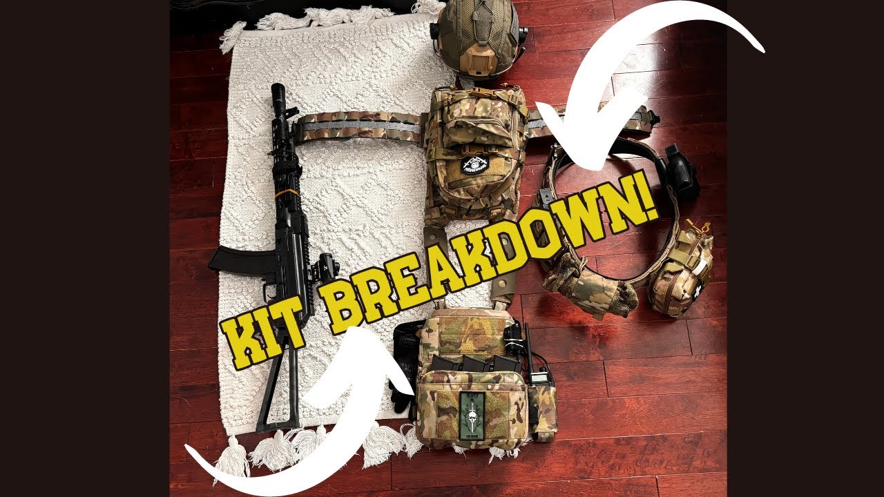 AIRSOFT/REAL KIT BREAKDOWN!