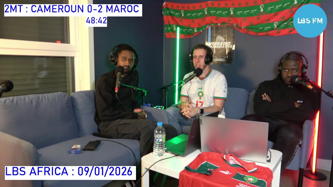 CAMEROUN VS MAROC : COMMENTAIRE RADIO