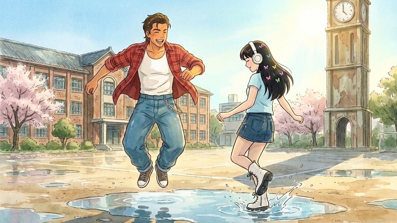 A Quiet Memory of the One I Loved | Short Animation | Ghibli-Style Video