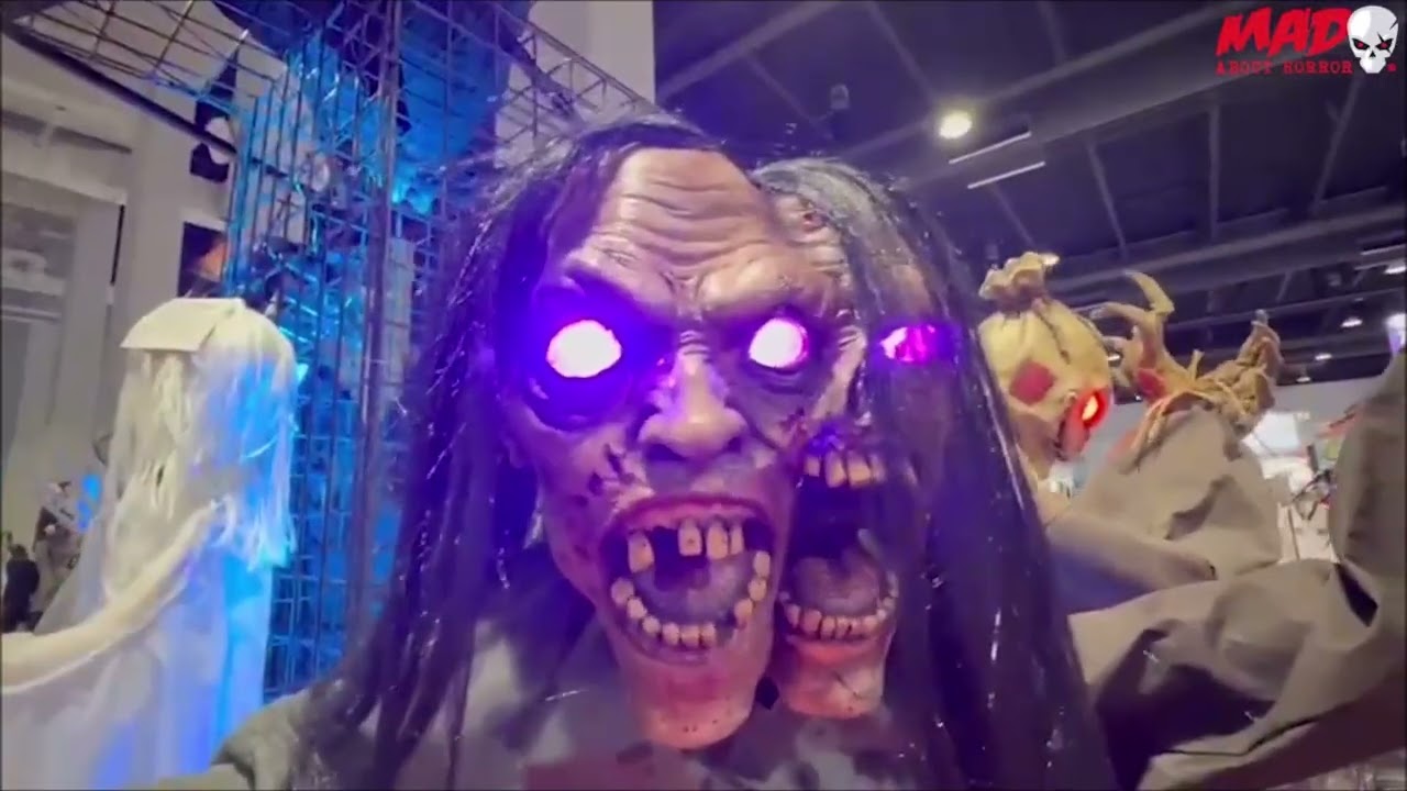 MORRIS COSTUMES 2026 FULL BOOTH WALKTHROUGH: ANIMATRONICS (Halloween & Party Expo)