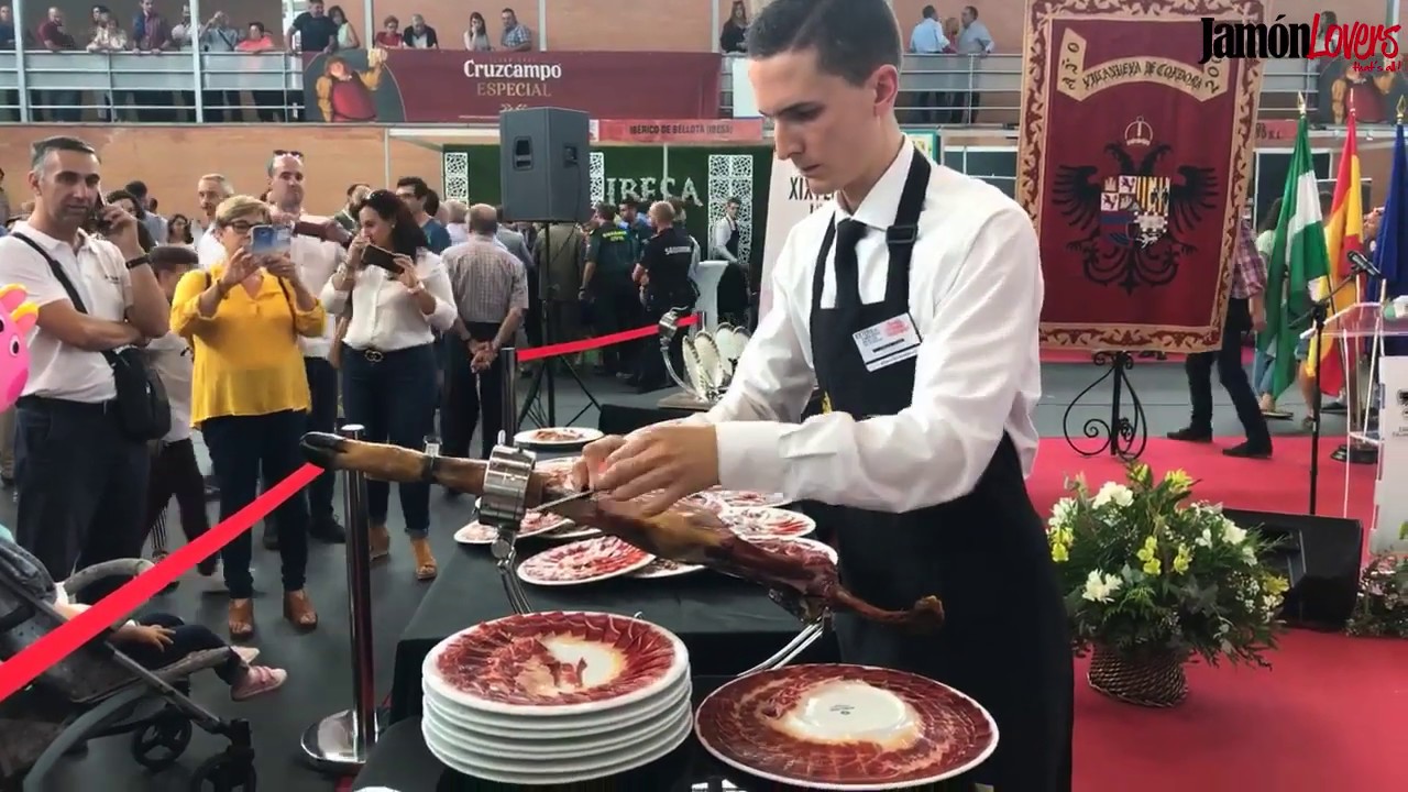 Concurso Nacional Cortadores de Jamón de bellota 100% Ibérico DOP Los Pedroches 2019
