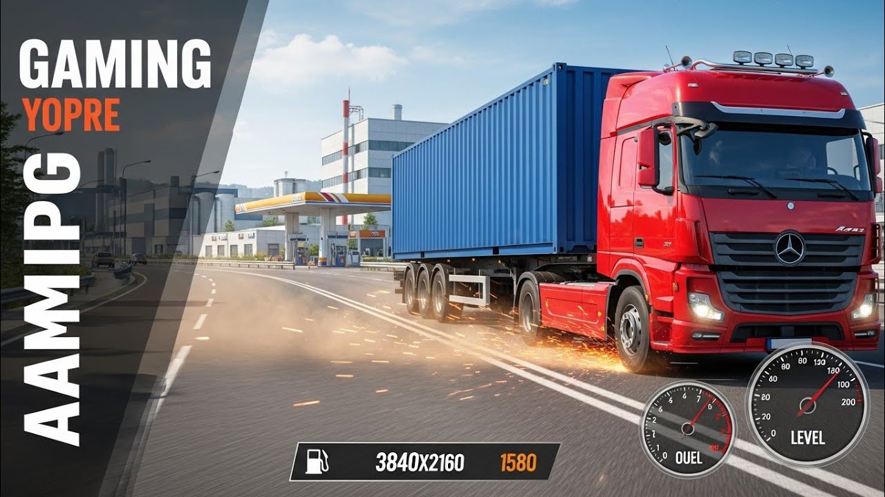 I Drove a Heavy Container Truck in This Game… Unreal Realism 😱🚚 | Play XO