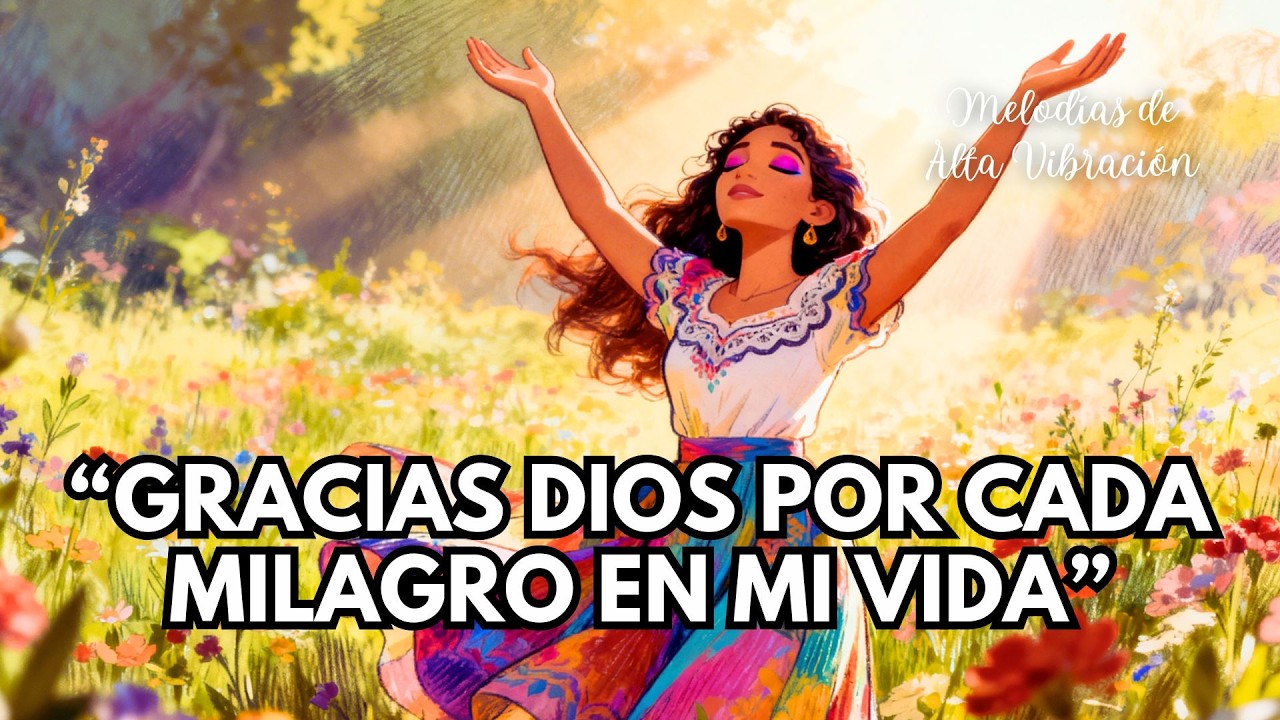 🙏🌿 GRACIAS DIOS POR CADA MILAGRO EN MI VIDA | Mantra de Gratitud y Alta Vibración ✨