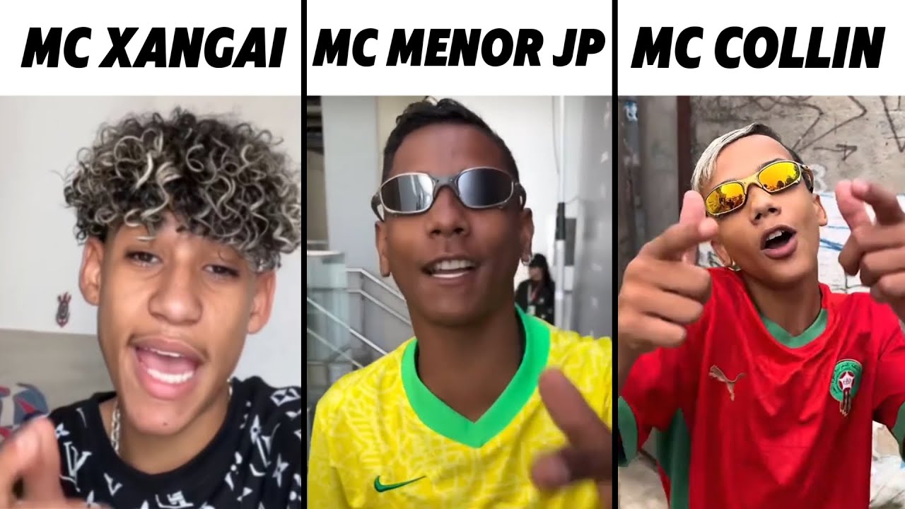 MC Xangai Menina Do Job vs MC Menor JP vs MC Collin