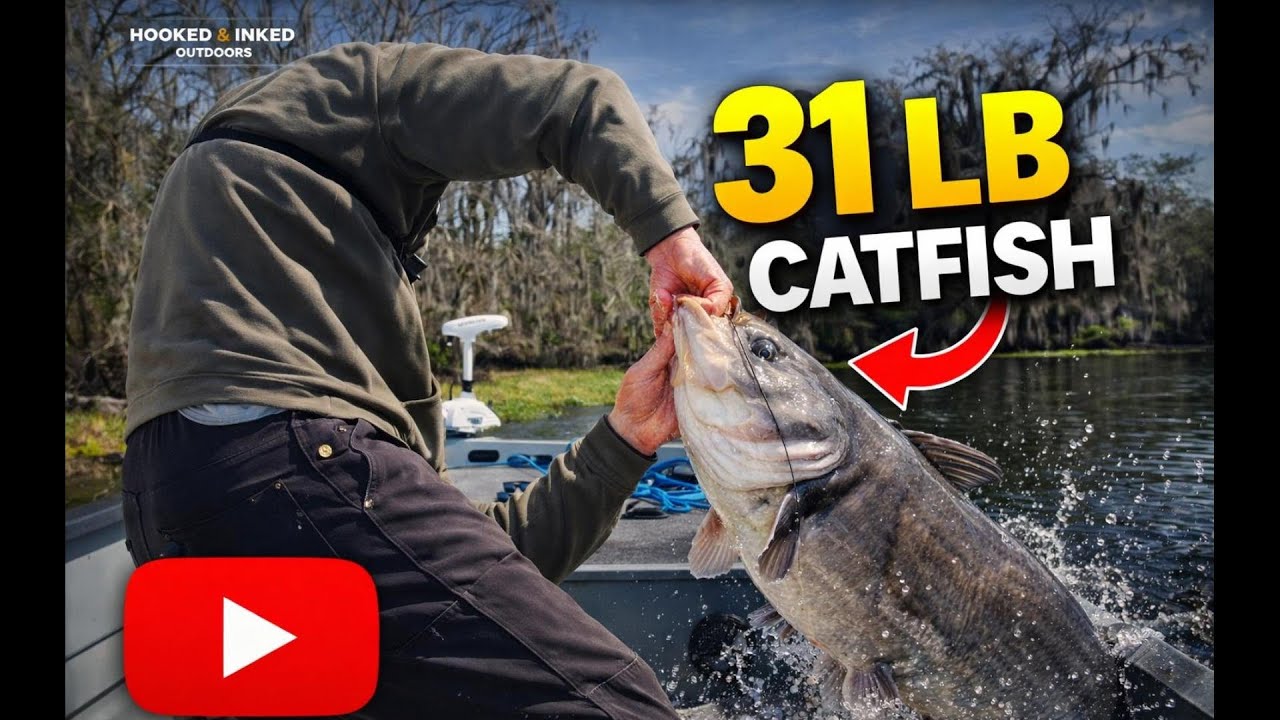 Catching Monster Catfish in Louisiana Swamp