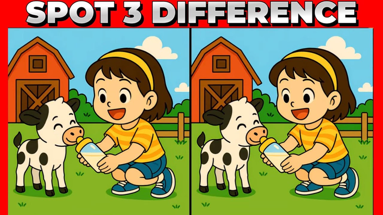Find The 3 Difference | Solve This Puzzle Before Time Runs Out|Spot 3 Difference|Dream Line Studio 9
