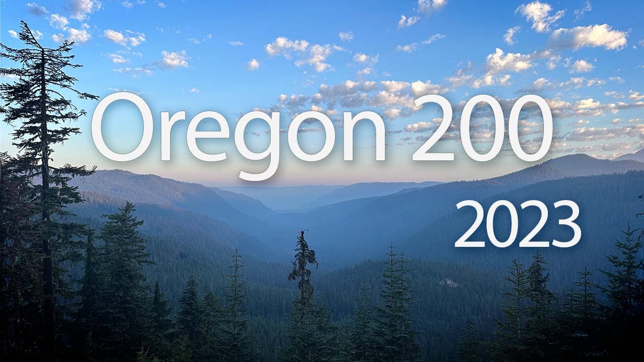 Oregon's first 200 miler - Running the Inaugural Oregon 200