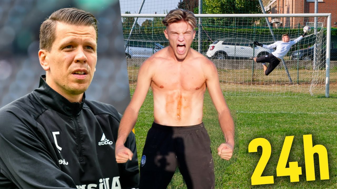 🧤 Mi sono ALLENATO 24 ORE come SZCZESNY! Nuovo PORTIERE della JUVE?