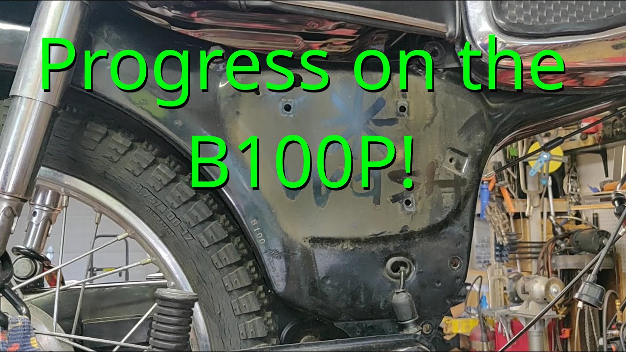 Suzuki B100P restoration // Part 4