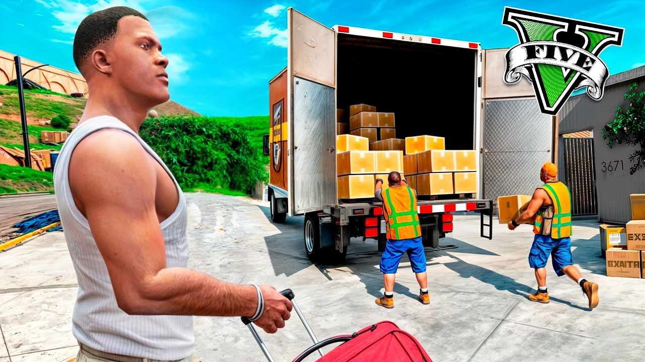 FRANKLIN ABANDONA su CASA en GTA 5