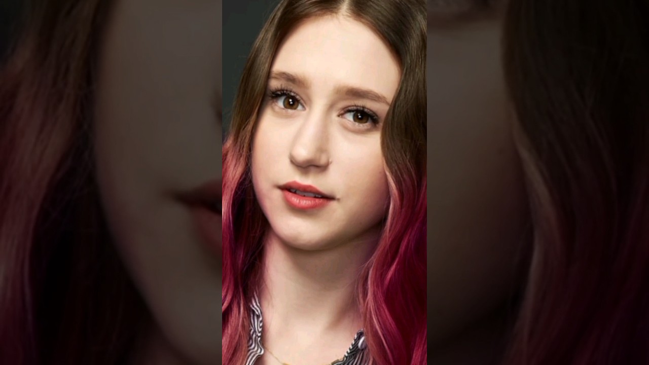 Taissa Farmiga with pink in her hair