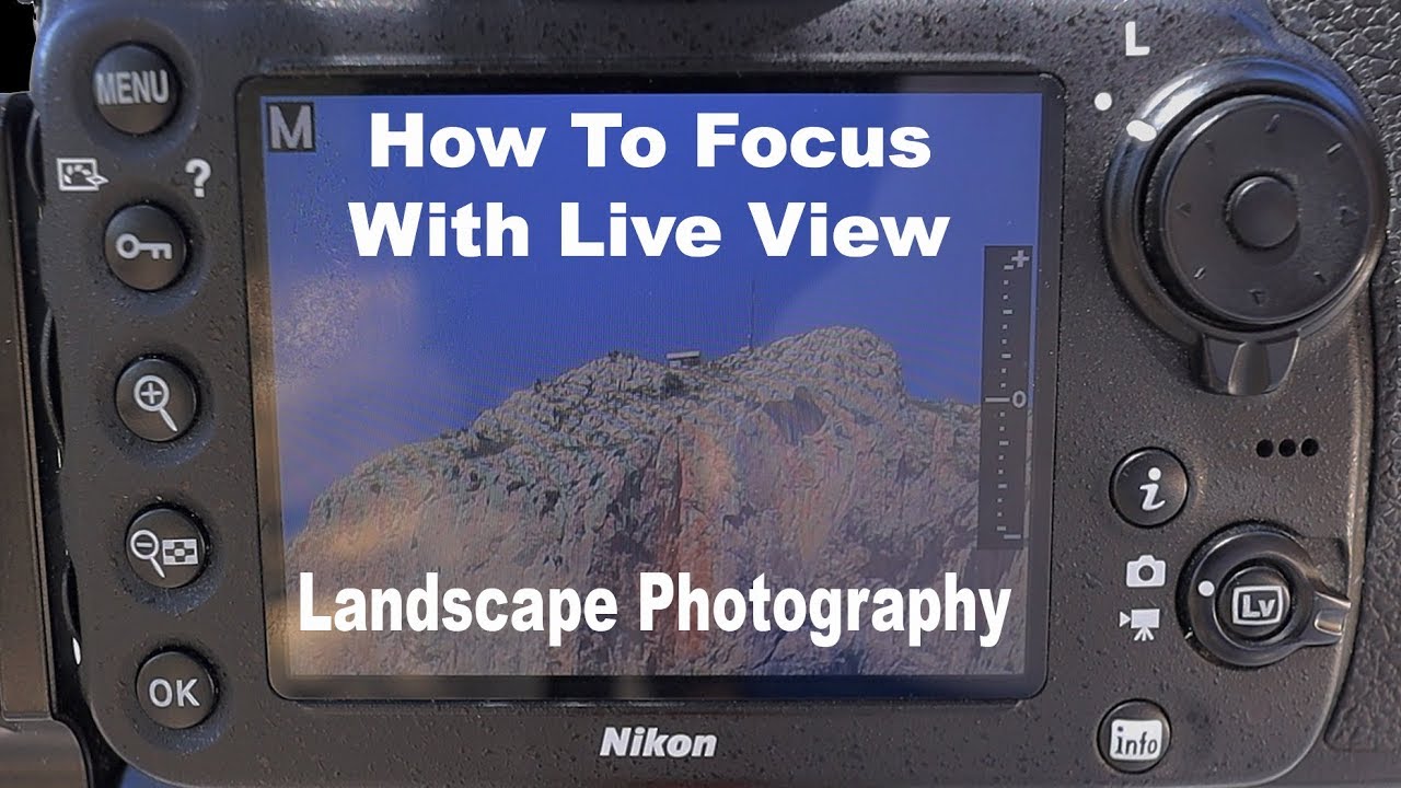 Как фокусироваться в режиме Live View — пейзажная фотография
