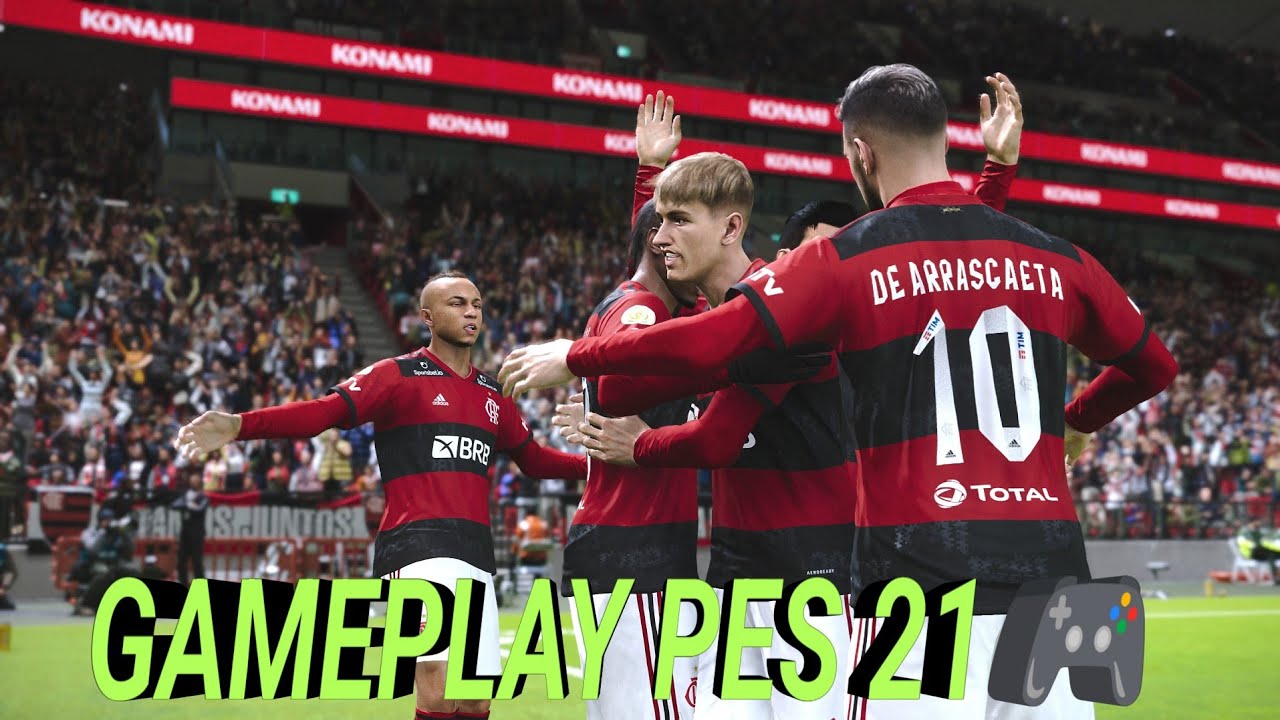 FLAMENGO DEIXA ESCAPA A VITORIA NA GAMEPLAY NO PES 2021
