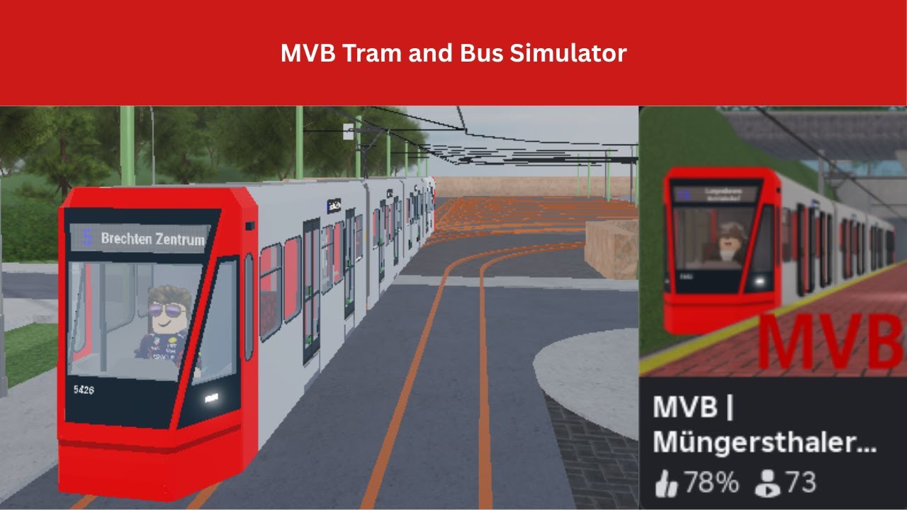 Tram line 5 | MVB Tram and Bus Simulator