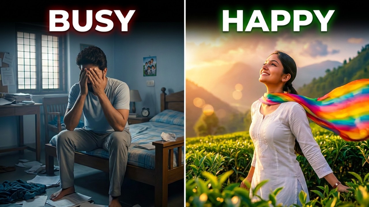 Busy Busy Life to Happy Life– Heart Touching Telugu Song #naamaatepaataithe #life #busy#happy #song