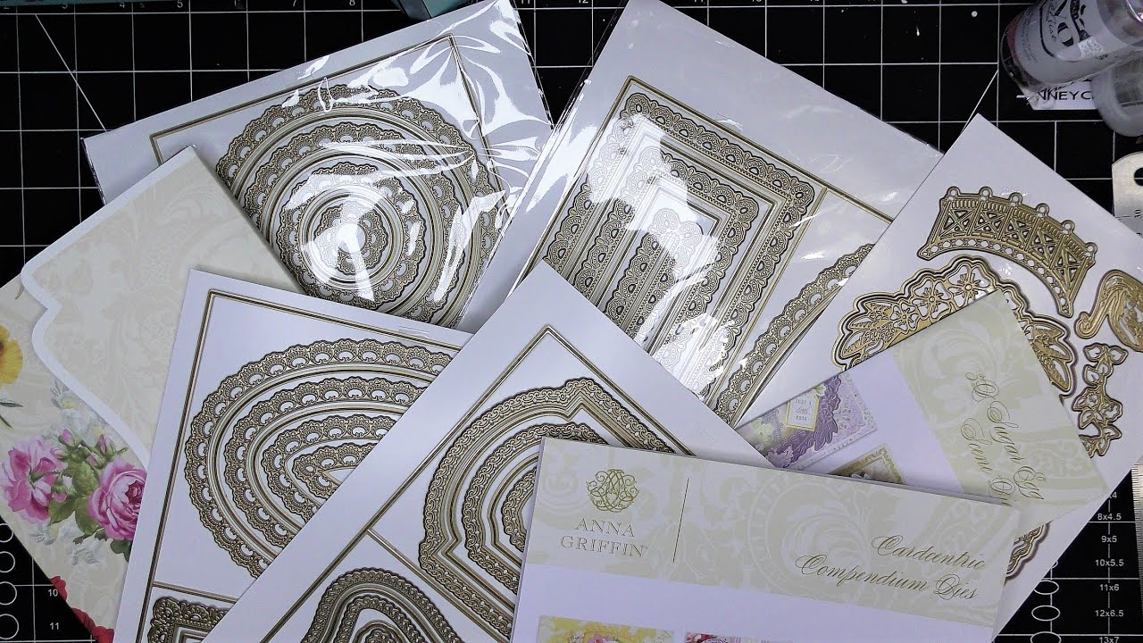 HSN & Tonic Studios Haul incl. Anna Griffin Cardcentric Square, Slimline & Card Compendium Unboxings