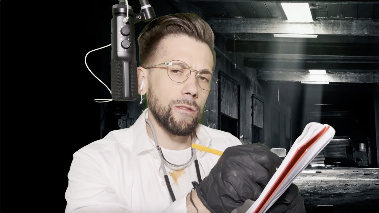CREEPY DOKTOR ROBI CI LOBOTOMIĘ 🎃 | HALLOWEEN roleplay | żucie gumy | ASMR PL | ASMR po polsku