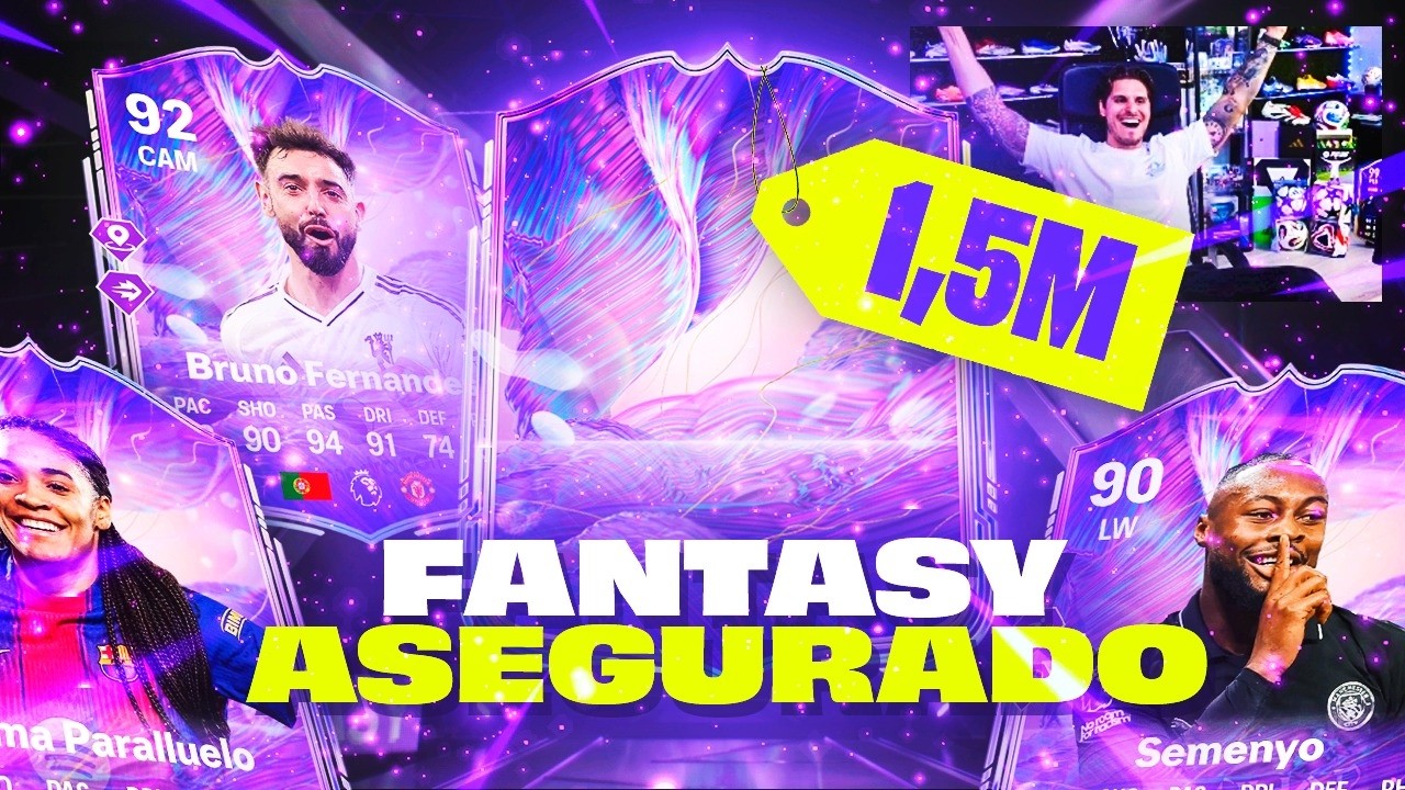 ABRO LOS SOBRES DE FANTASY ASEGURADO Y ME TOCA JUGADOR DE +1,5 MILLONES!! | FC 26