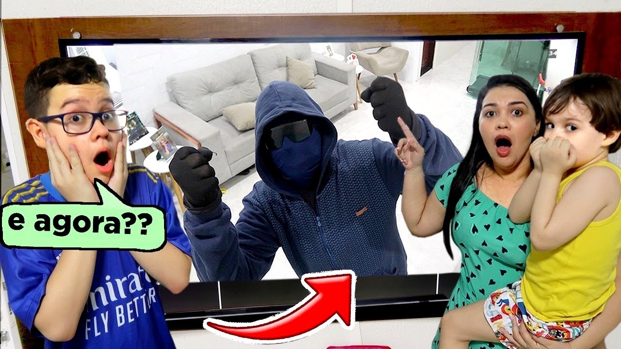 INVADIRAM MINHA CASA ENQUANTO EU NÃO ESTAVA !!