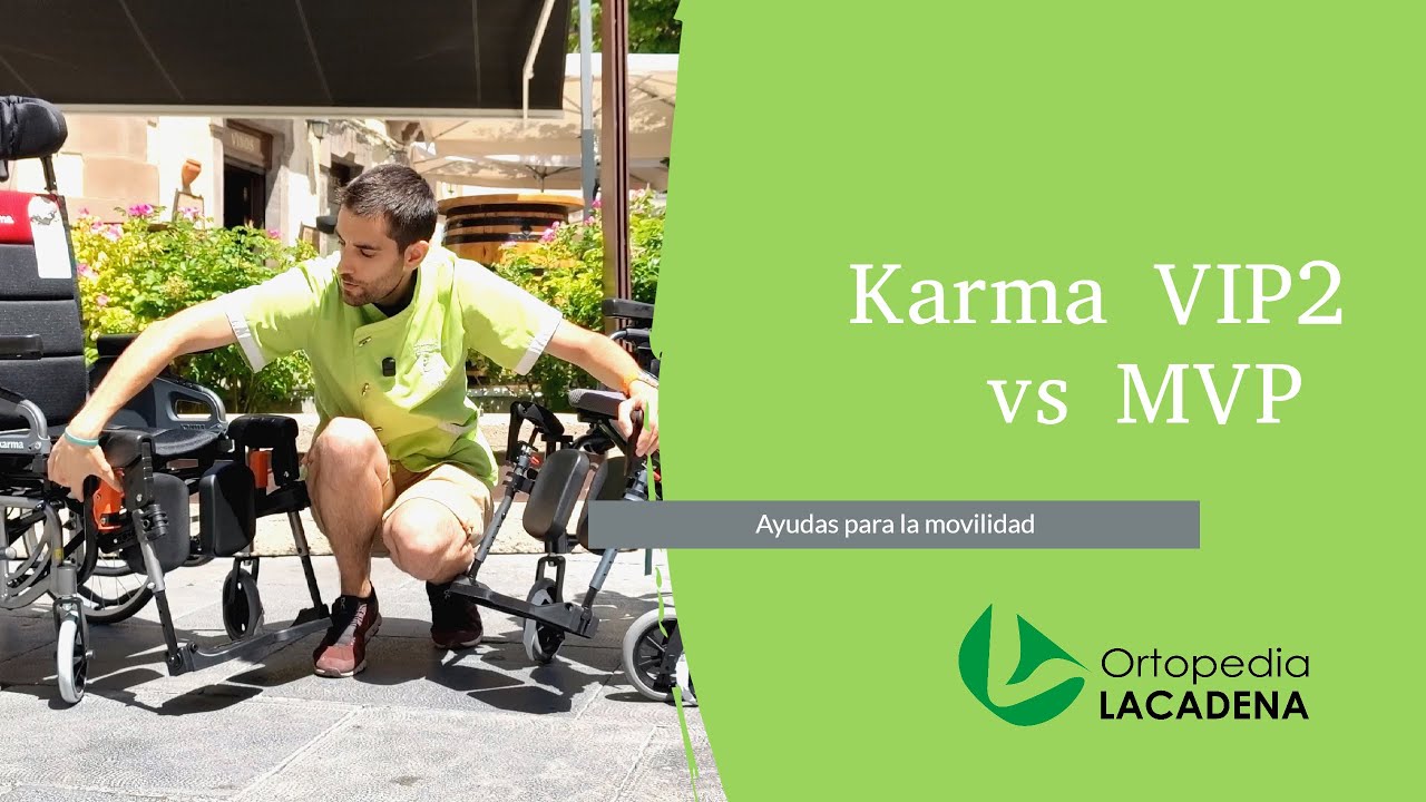 Sillas de ruedas de posicionamiento: MVP vs VIP2 de Karma