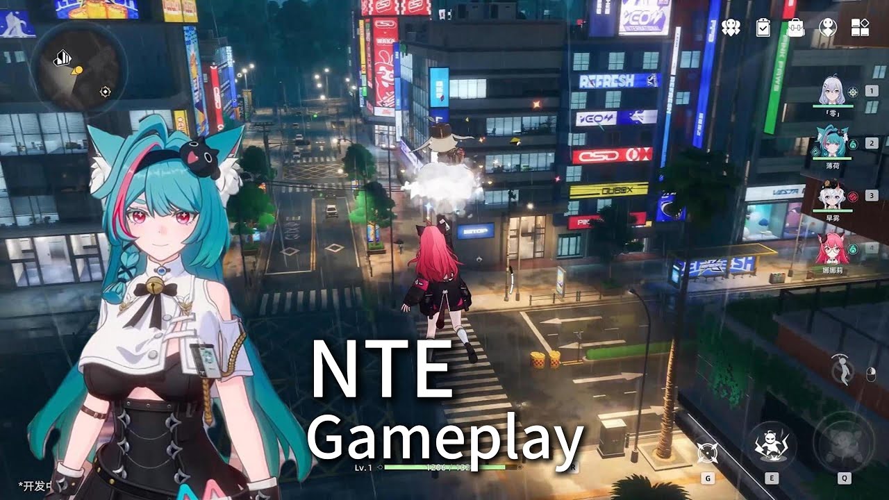 Neverness to Everness (NTE) Trailer & Gameplay. Supernatural Urban Open-World RPG