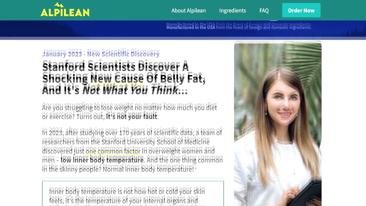 Alpilean Review [2023 EXPOSED] | Alpilean Customer Reviews| Alpilean Reviews