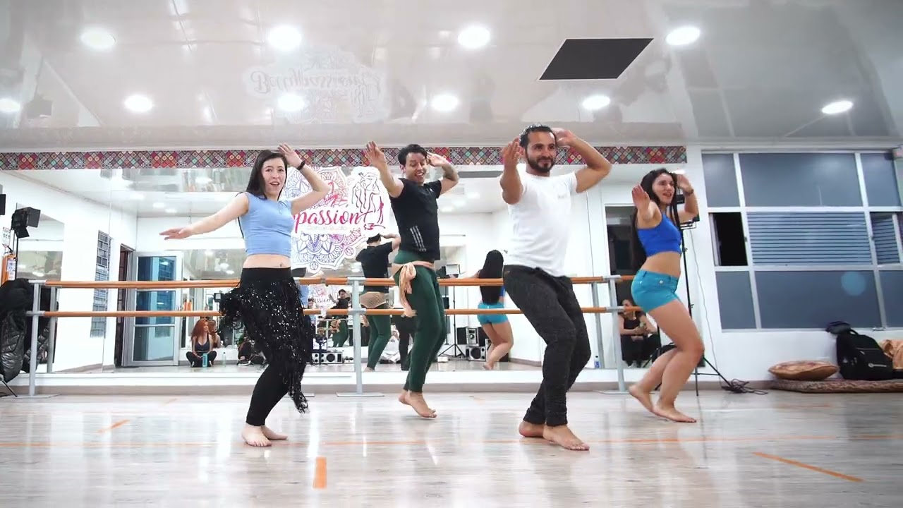 COREOGRAF&Iacute;A B&Aacute;SICA DE DANZA &Aacute;RABE | BELLYPASSION | ALEXANDER OSPINA