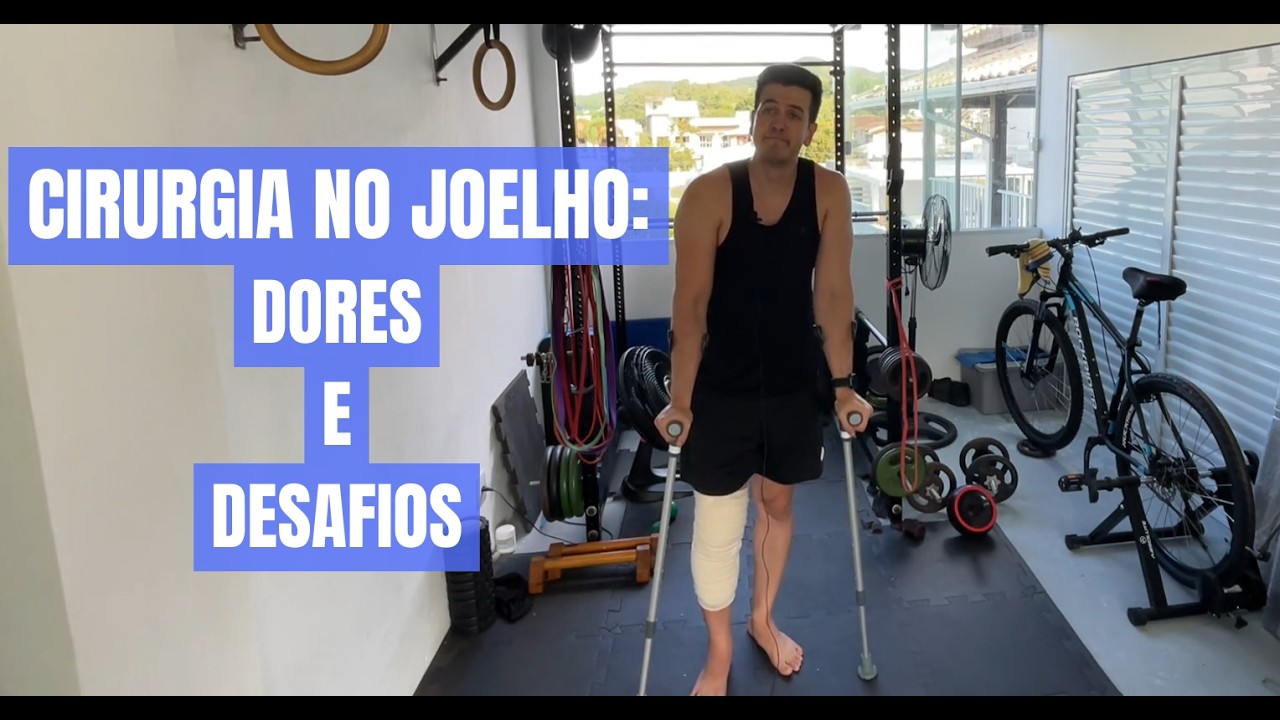 Minha 1ª Semana Pós-Cirurgia de LCA e Menisco!