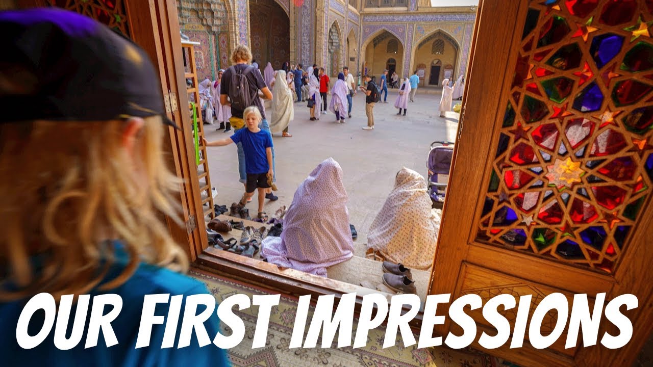 OUR FIRST DAY IN IRAN: New Zealand family in Iran exploring the beautiful city of Shiraz.