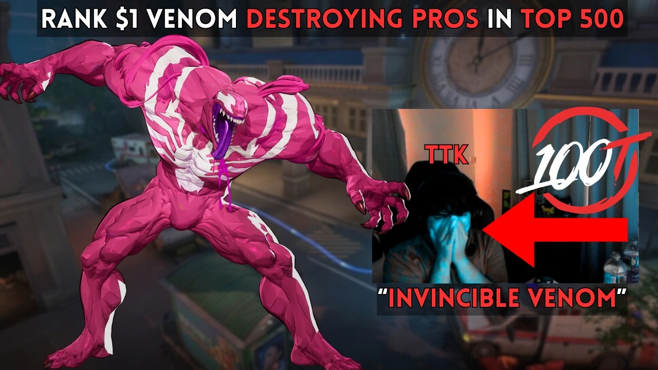 Rank $1 Venom DESTROYING Pro Players in One Above All... ft. TopTierKid