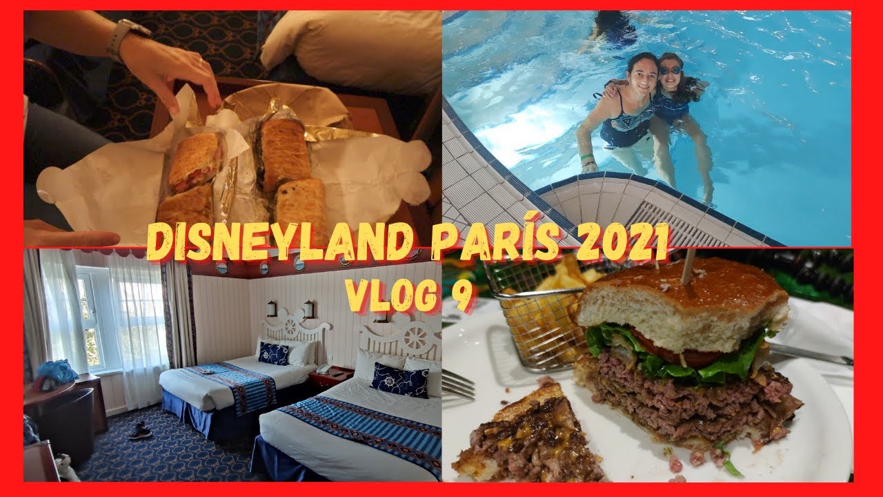 Disneyland París Vlog 9 🏰  comemos en el Rainforest y Earl of Sandwich, dormimos al Hotel NewPort