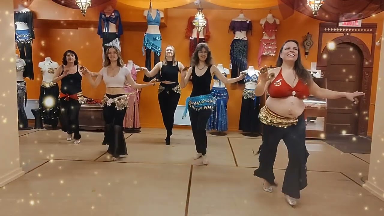 Chorégraphie à répondre - Danse orientale avec sagattes