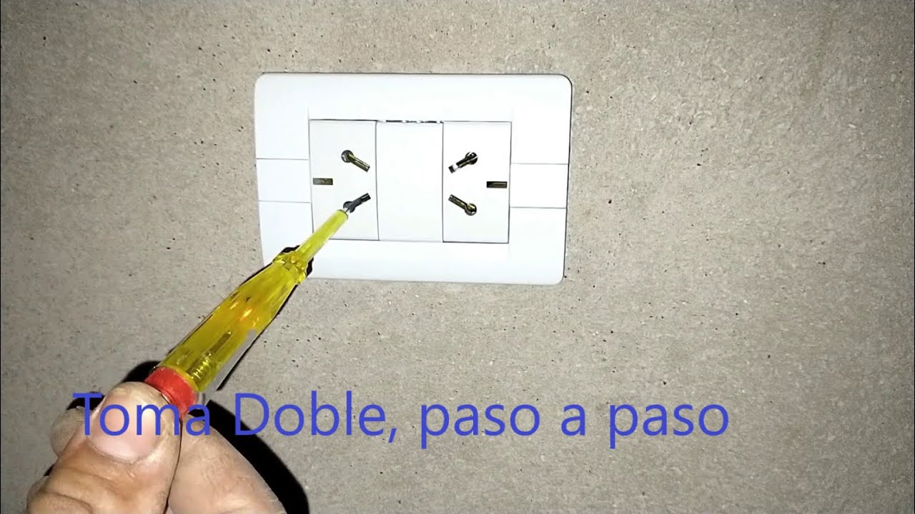 Como INSTALAR un TOMACORRIENTES