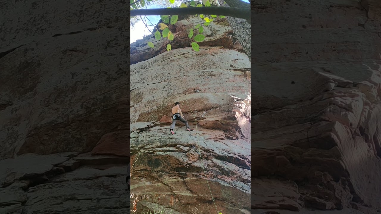 Windjammer 10-  (8a/a+), Fischfelsen, Pfalz, Germany