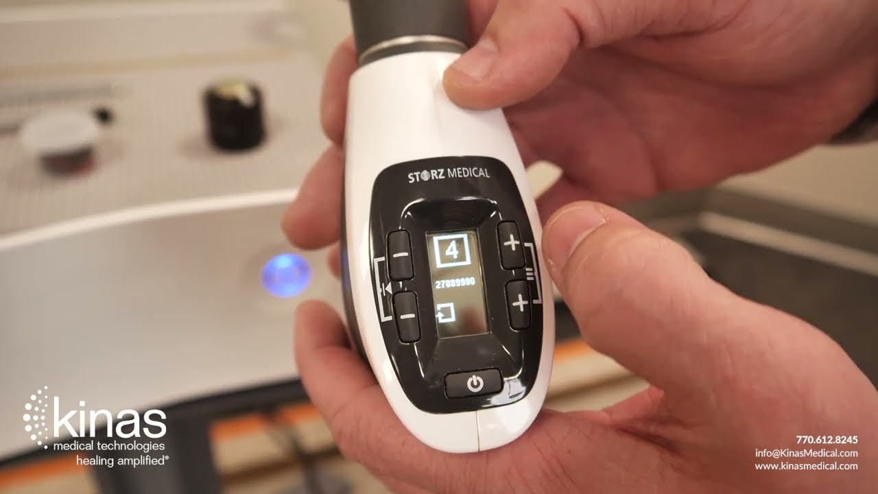 Navigating the Falcon Handpiece Menu | Storz D-ACTOR Ultra Interface Guide