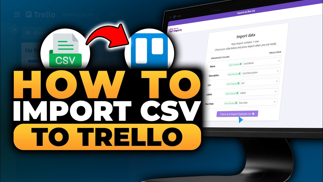 How To Import CSV To Trello (𝟮𝟬𝟮𝟲) | 100% WORKS | NO Yapping, To The Point! | FAST & EASY