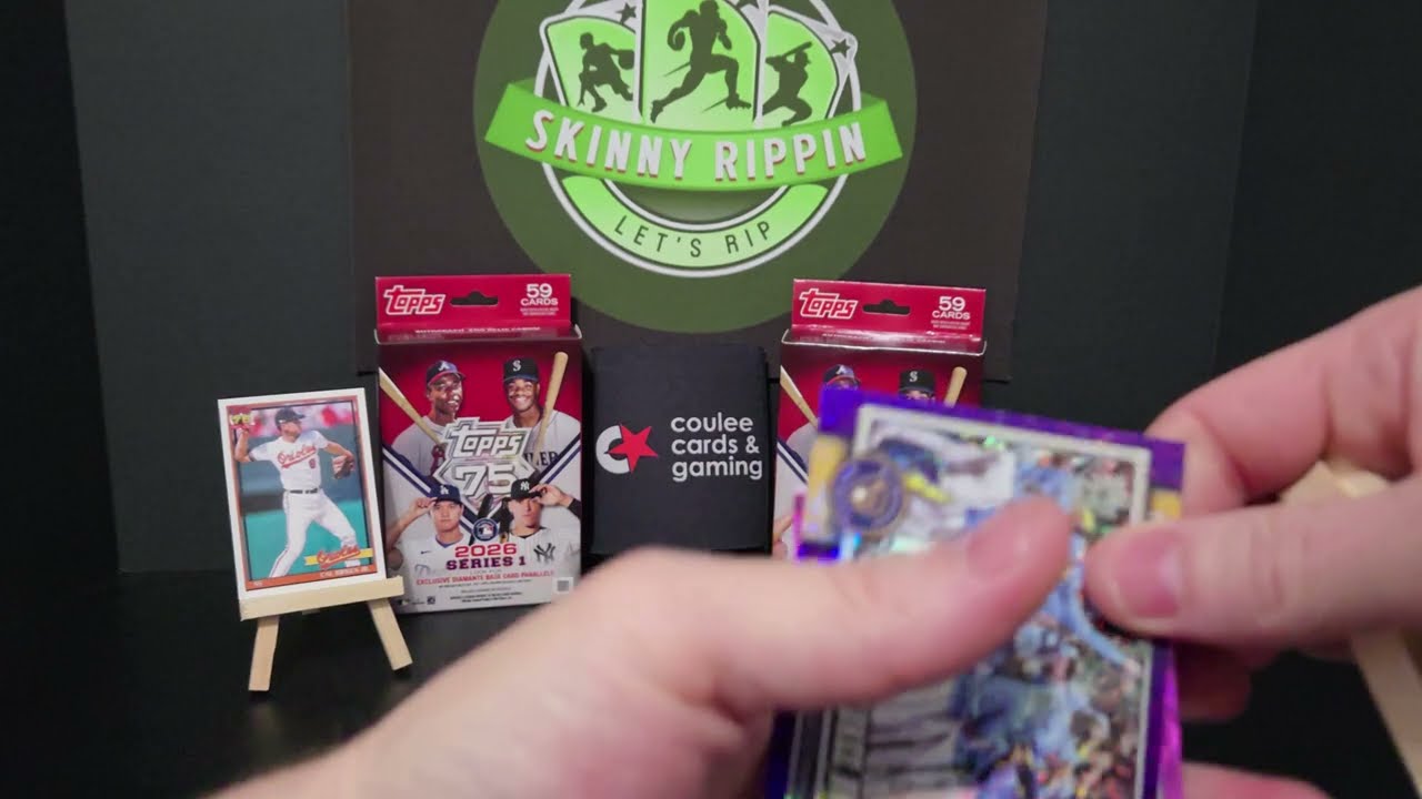 Topps MLB Series 1 Hanger Boxes